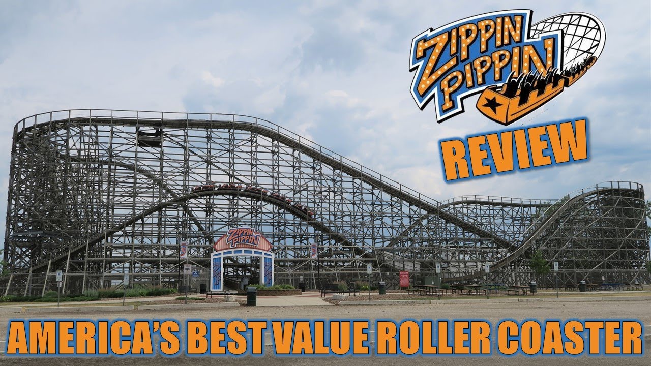 Zippin Pippin Review, Bay Beach Amusement Park Wooden Coaster | America's Best Value Roller Coaster
