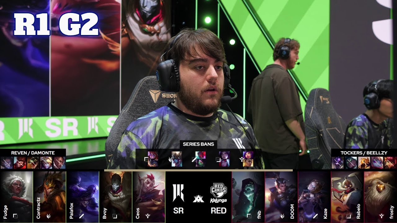 SR vs RED - Game 2 | Round 1 LTA 2025 Championship South vs North Shopify Rebellion vs RED Canids G2
