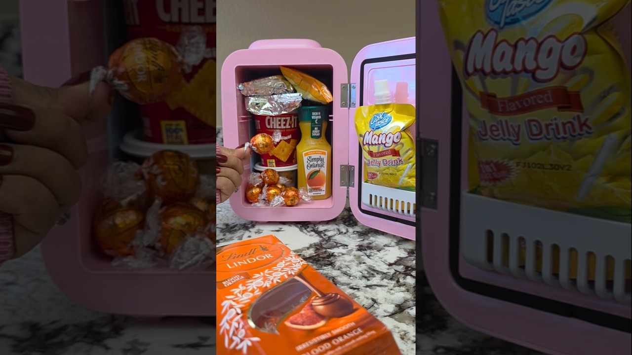 MINI FRIDGE RESTOCK 🧡