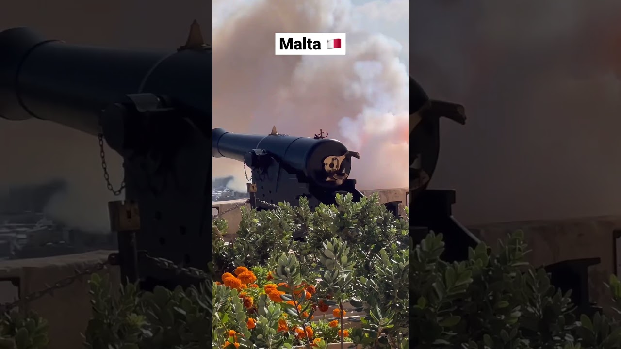 Saluting Battery Malta sebagai tanda hormat kepada meriam British yang pernah digunakan semasa WW2