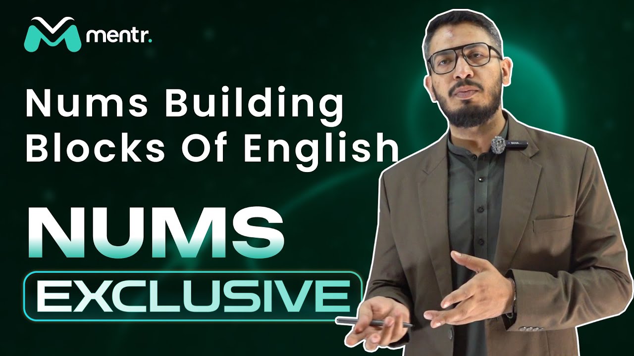 NUMS 2025 Exclusive - Building Blocks of English!