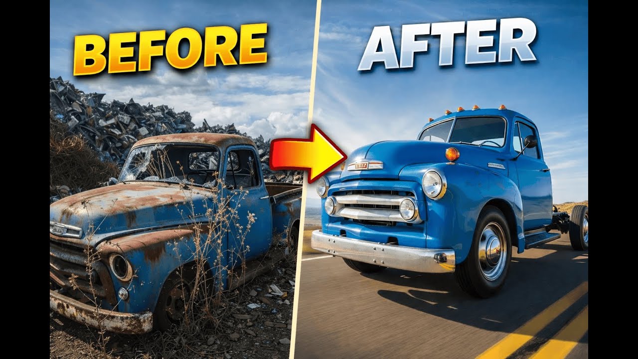FROM SCRAPYARD TO SHOWSTOPPER | INSANE Truck Restoration (Before & After)