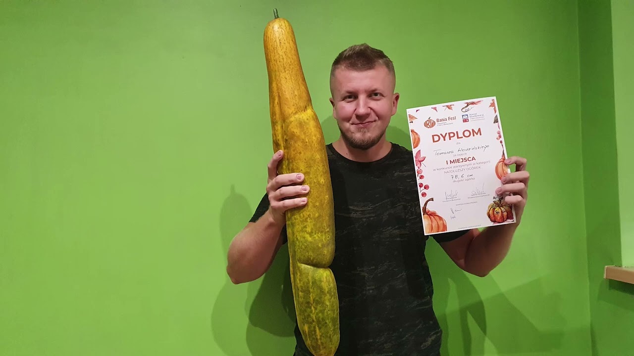 MIAŁEM NAJDŁUŻSZEGO OG&Oacute;RKA !!!