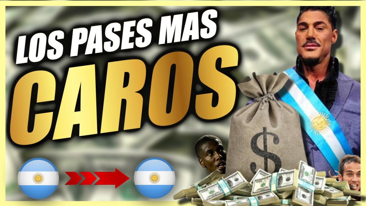 💵EN TU CARA TRANSFERMARKT | ̶F̶i̶c̶h̶a̶j̶e̶s̶ compras de jugadores mas caras entre clubes argentinos