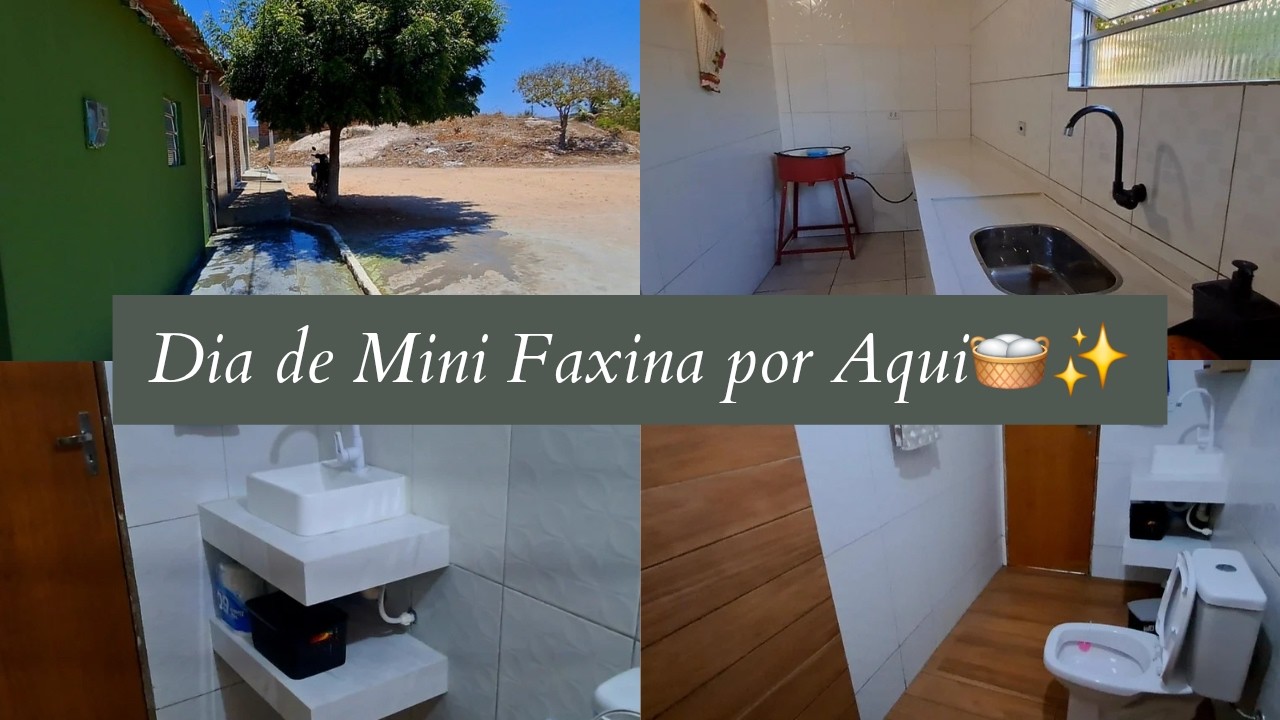 Rotina Simples de Faxina e Cuidado com o Lar🏠✨️