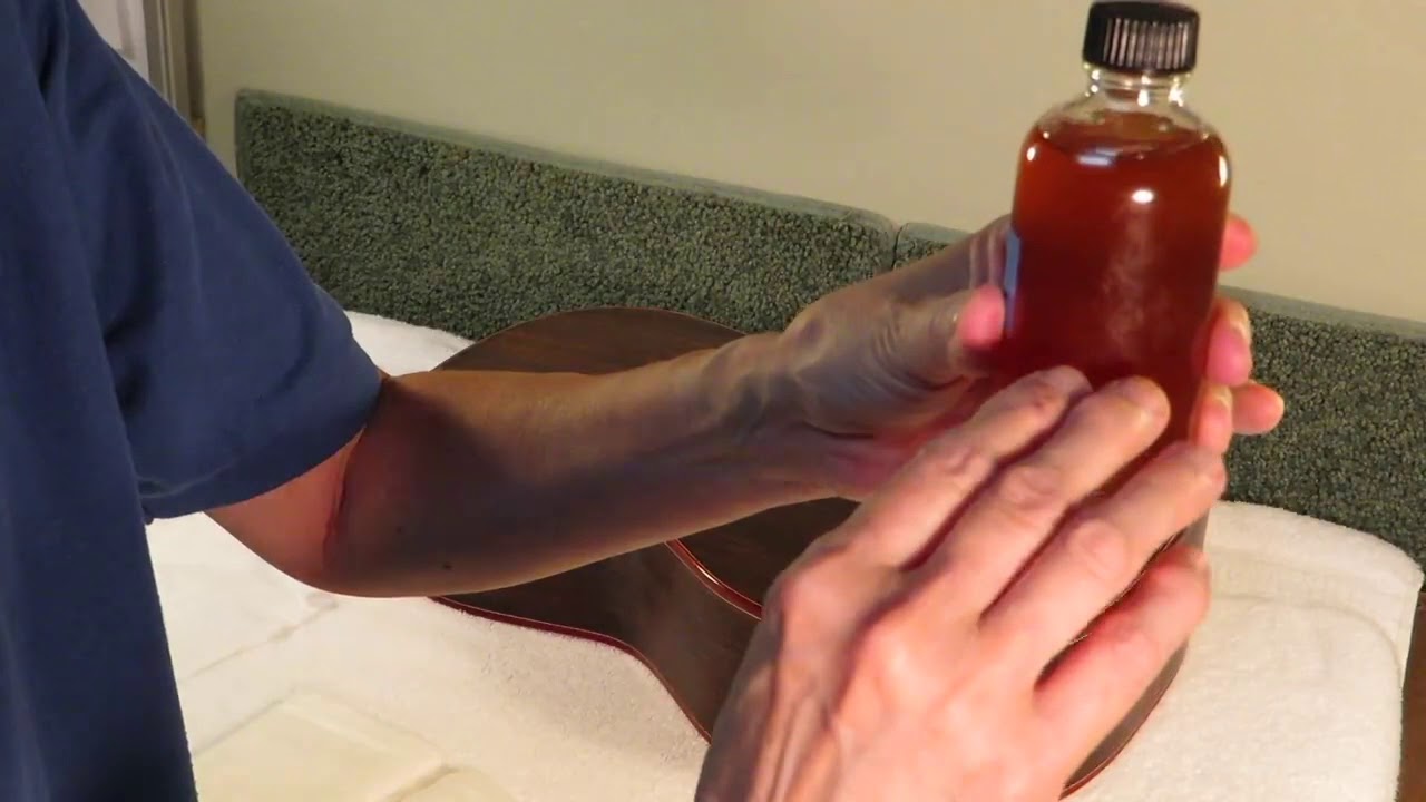 FRENCH-POLISHING STEP 7a: BODYING GROUP 2