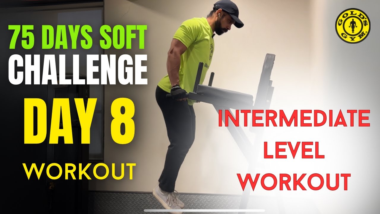 Day 8/75 Days Soft Challenge| Workout | 75Hard Challenge ka Easy version- 75Soft Challenge #75hard