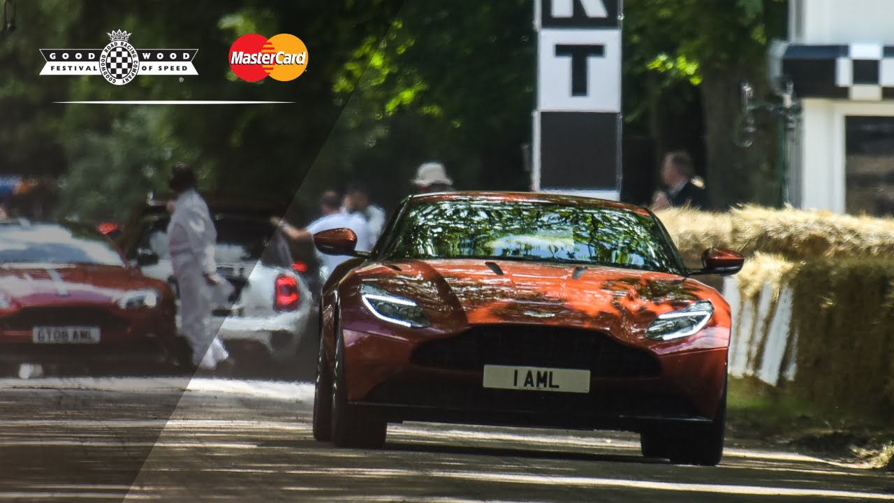 V12 Aston Martin DB11's Powerful Debut