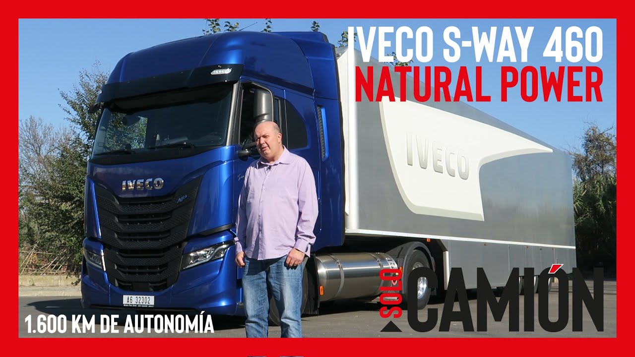 ⛽ Iveco S-Way 460NP ➳ Así se conduce un CAMIÓN A GAS NATURAL 🚛 🌈