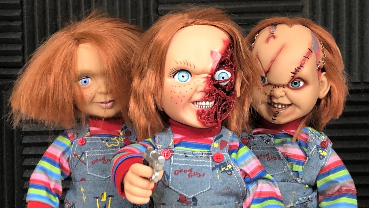 UNBOXING | Mezco Talking Pizza Face Chucky (Child's Play 3, Designer Series)