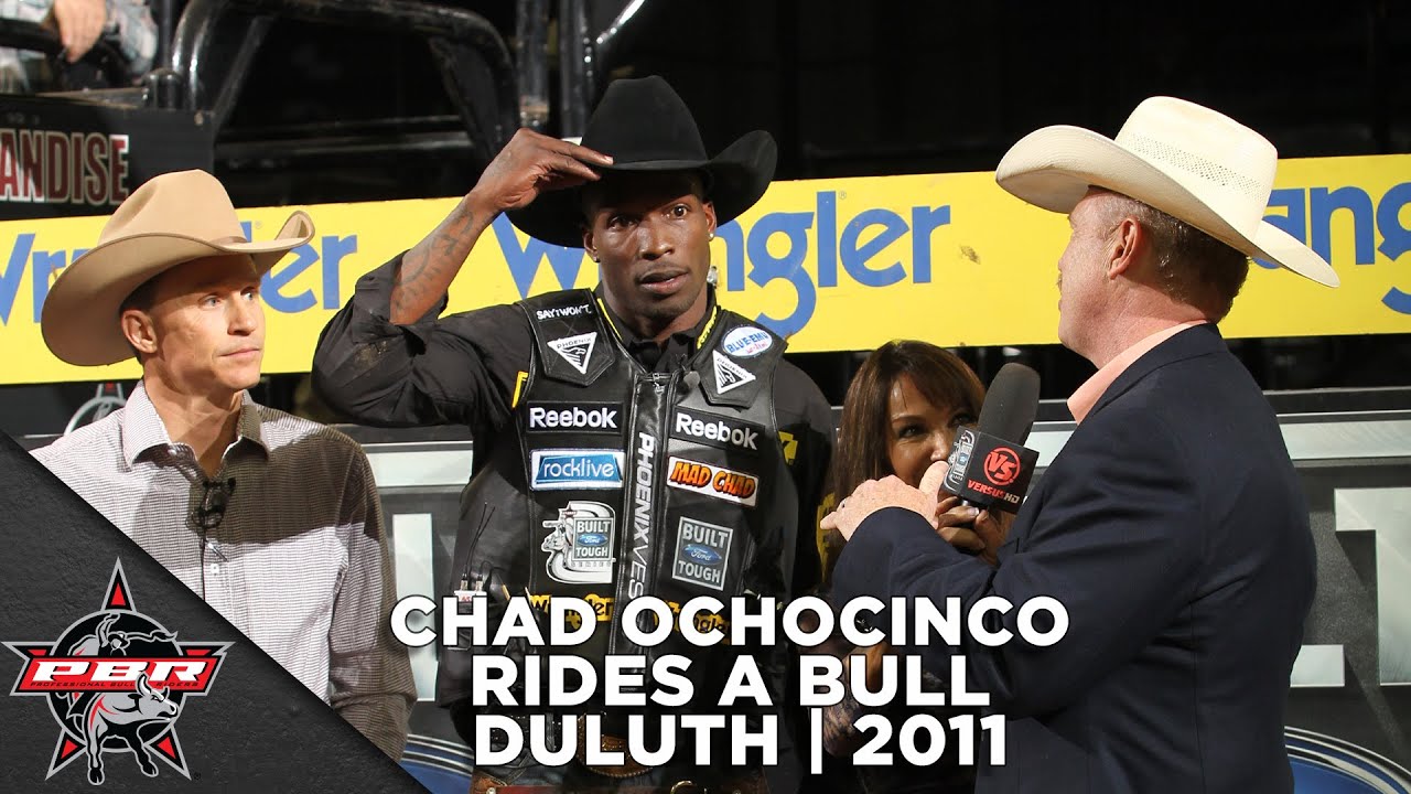 CHAD OCHOCINO RIDES A BULL | 2011