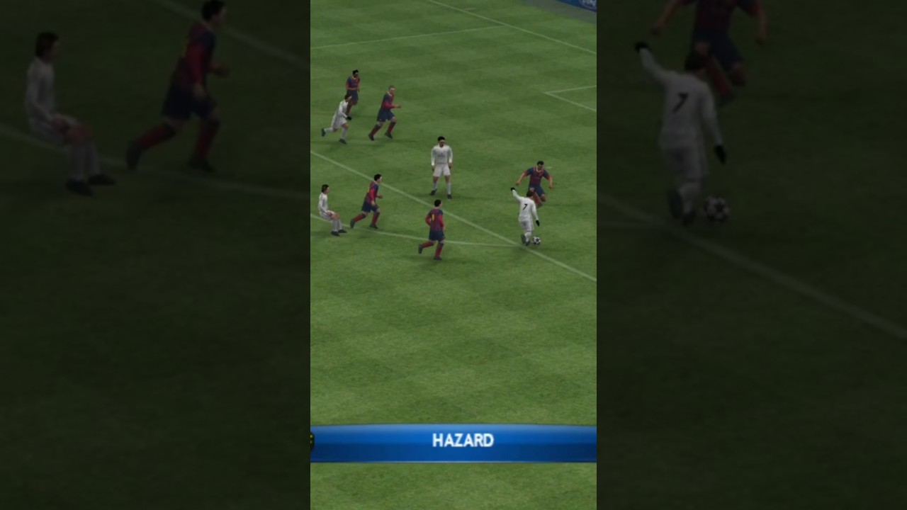 PES 2014 (PSP) Highlight Hazard Real Madrid vs Barcelona