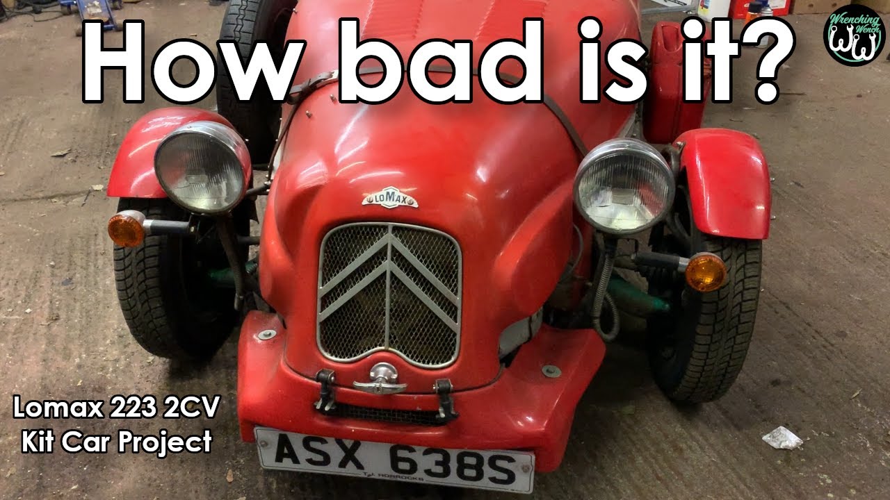 Lomax 223 2CV Kit Car Project Ep. 2 - How Bad Is It?