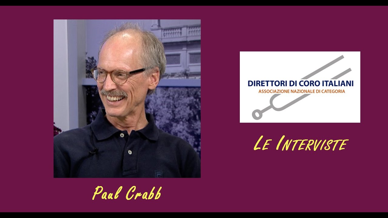 ANDCI Le interviste - Paul Crabb