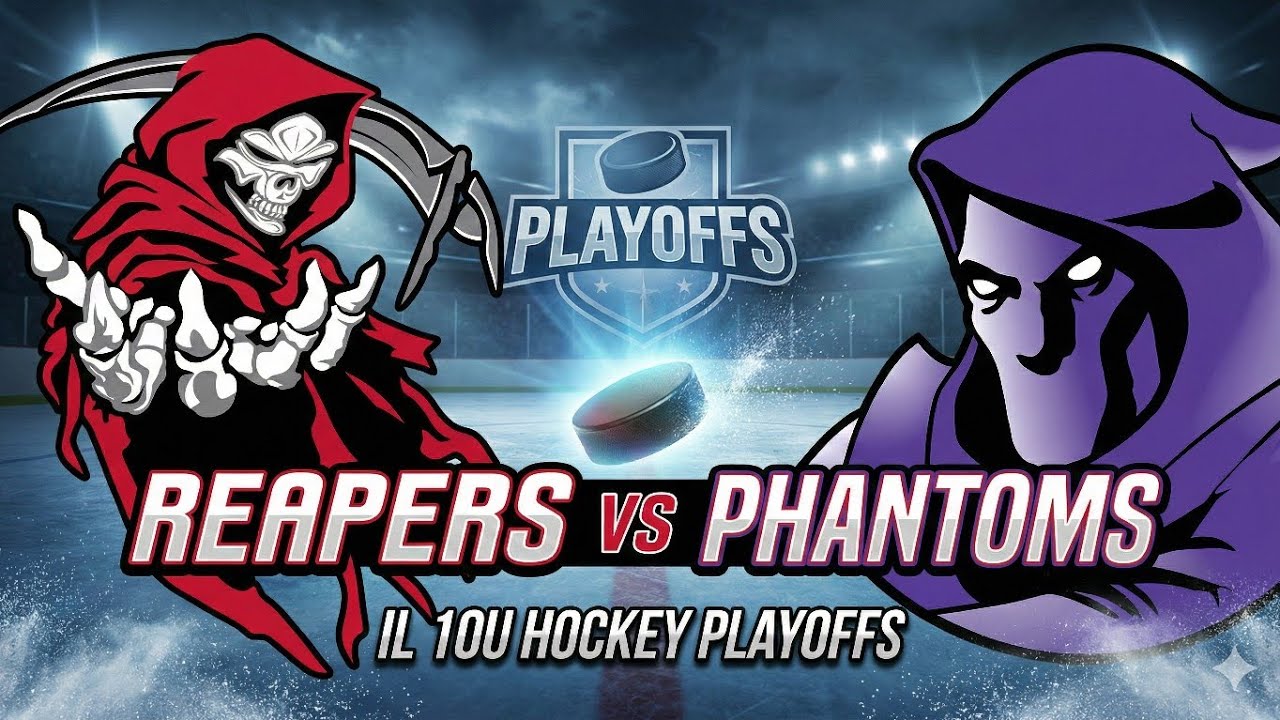 Chicago Reapers vs Chicago Phantoms - IL 10U AAA Hockey Playoffs - 2/15/26