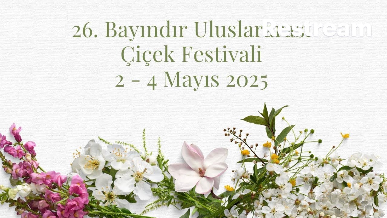 26. BAYINDIR ULUSLARARASI ÇİÇEK FESTİVALİ'NE DOĞRU - ÖZEL RÖPORTAJ: DAVUT SAKARSU -BAYINDIR BLD.BŞK.