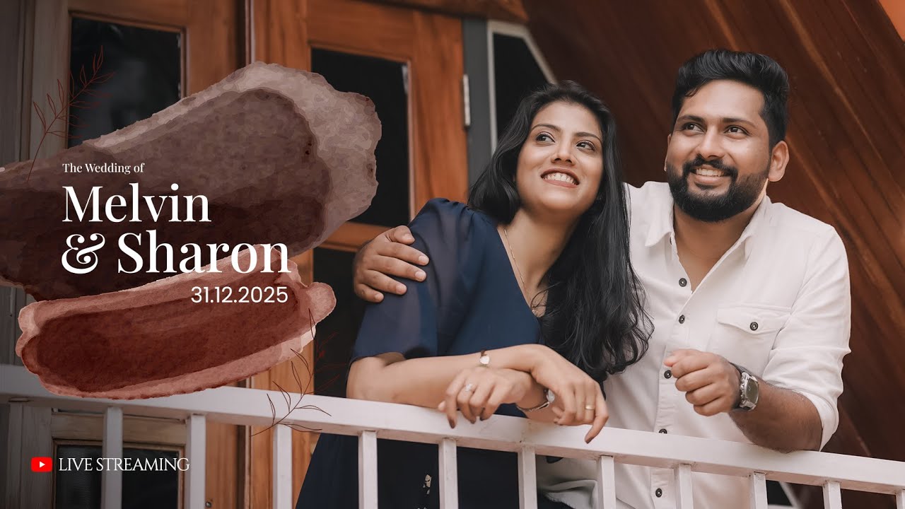 Wedding Ceremony of Melvin & Sharon | 31th DEC 2025 | LIVE