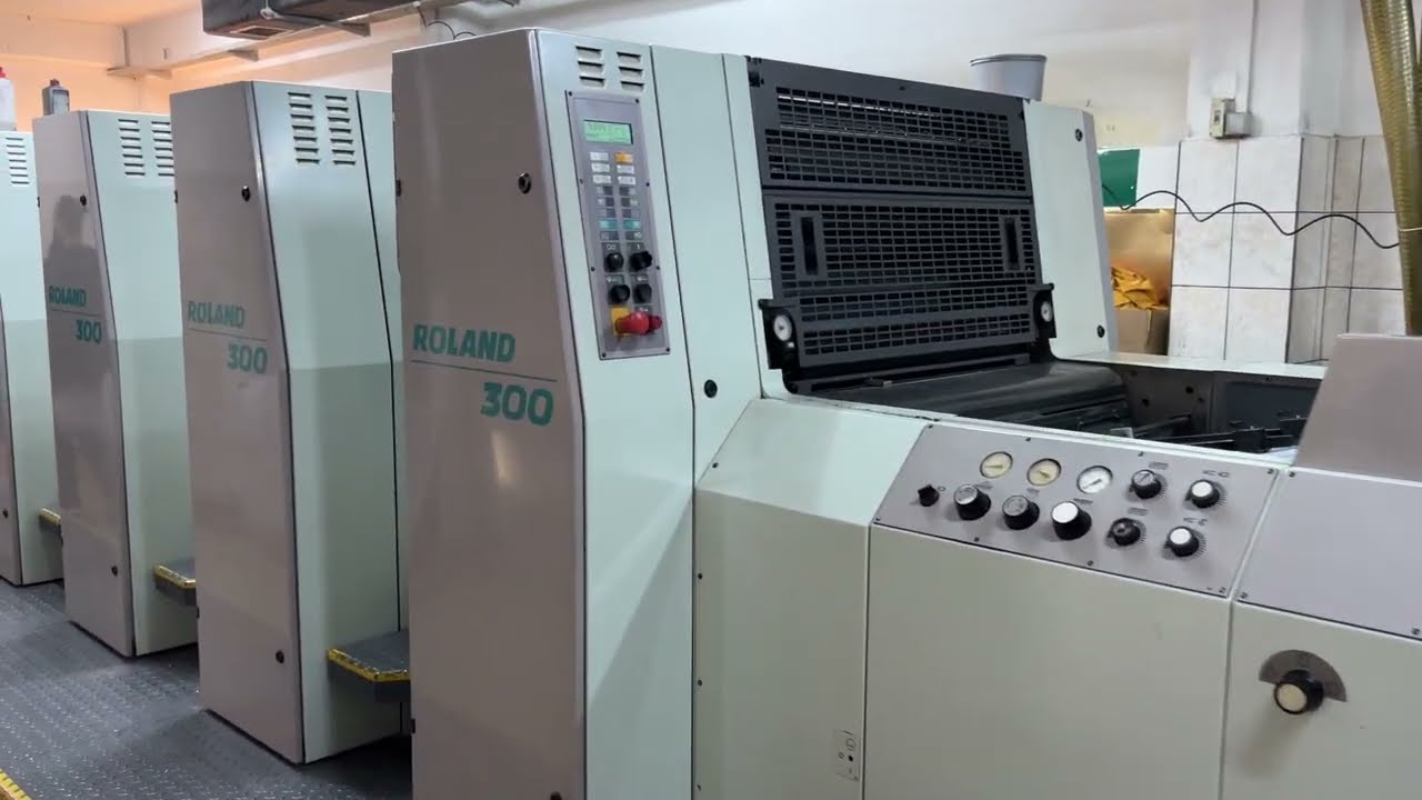 INTERMAK GRAPHIC MACHINERY: MAN ROLAND R 305 HOB, 2001