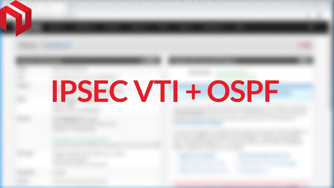 pfSense 2.4.5 - Como configurar IPSEC VTI + OSPF no pfSense