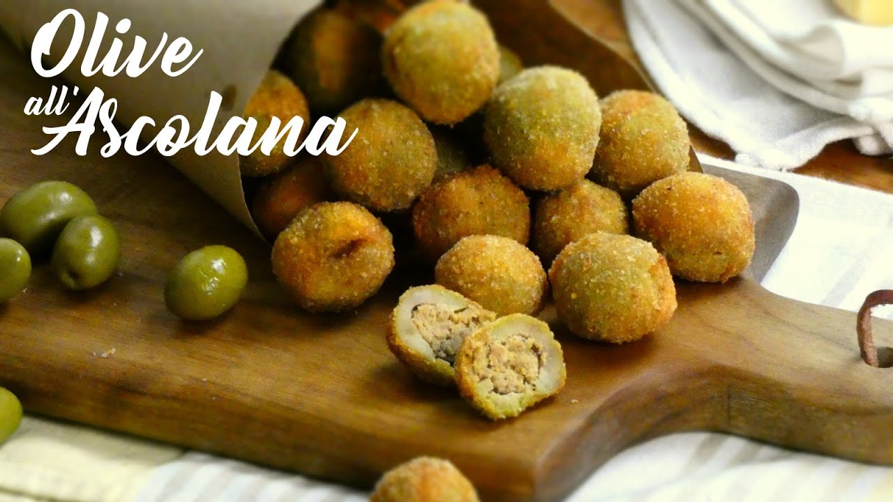 Оливки all'Ascolana / Жареные во фритюре итальянские оливки