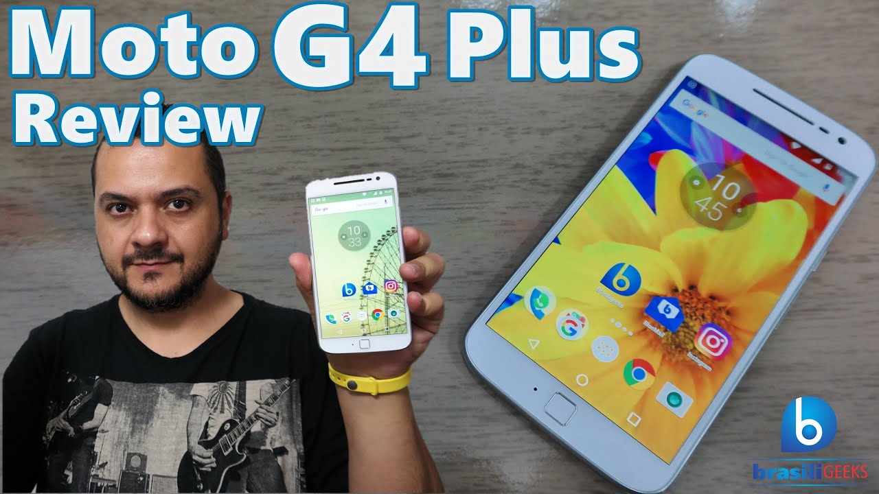 Moto G4 Plus na Cor Branca! Análise e Testes em Português!