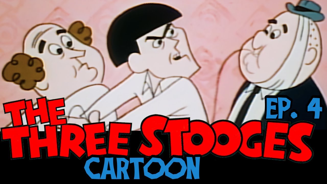 The THREE STOOGES Cartoon - Ep 4  - Dentist the Menace