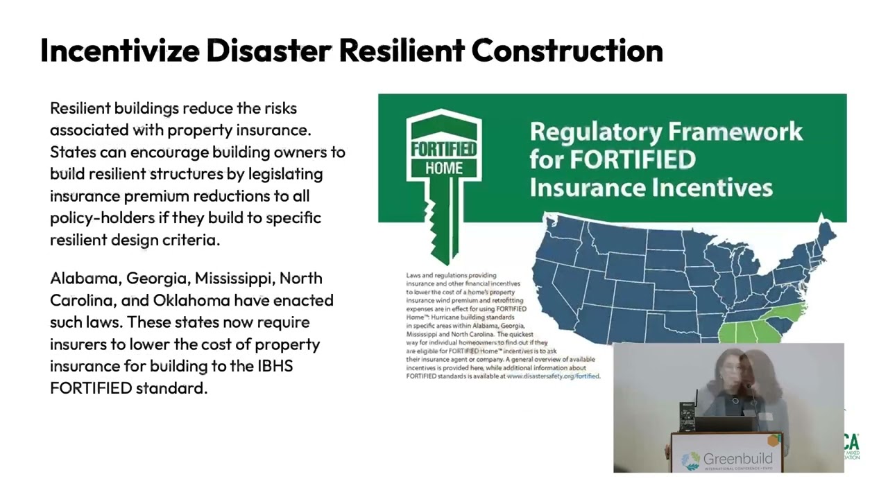 Greenbuild Presentation: Resilience of Concrete in Construction