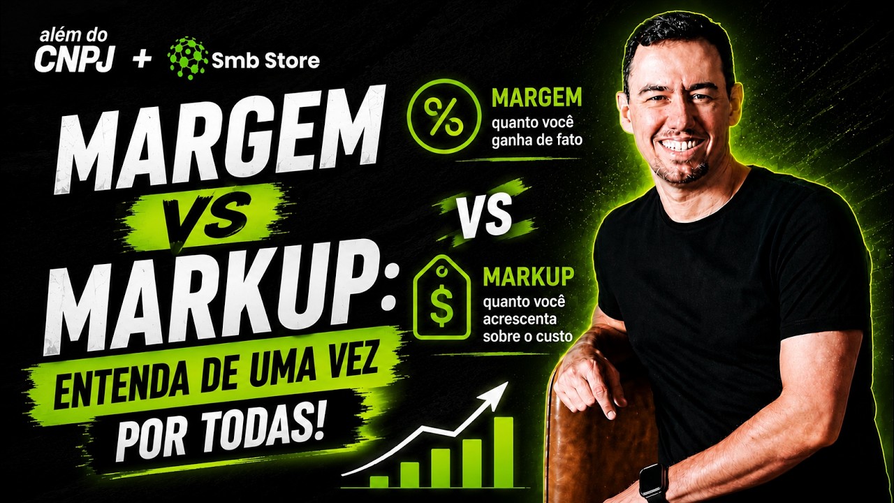 Margem vs Markup: Entenda de Uma Vez por Todas! #dicasdegestao #margemdelucro #markup