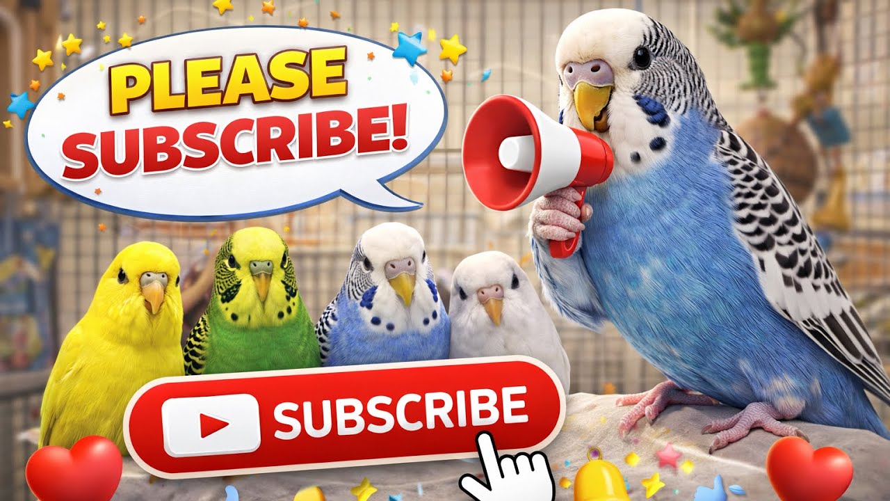 Friday fun of budgies