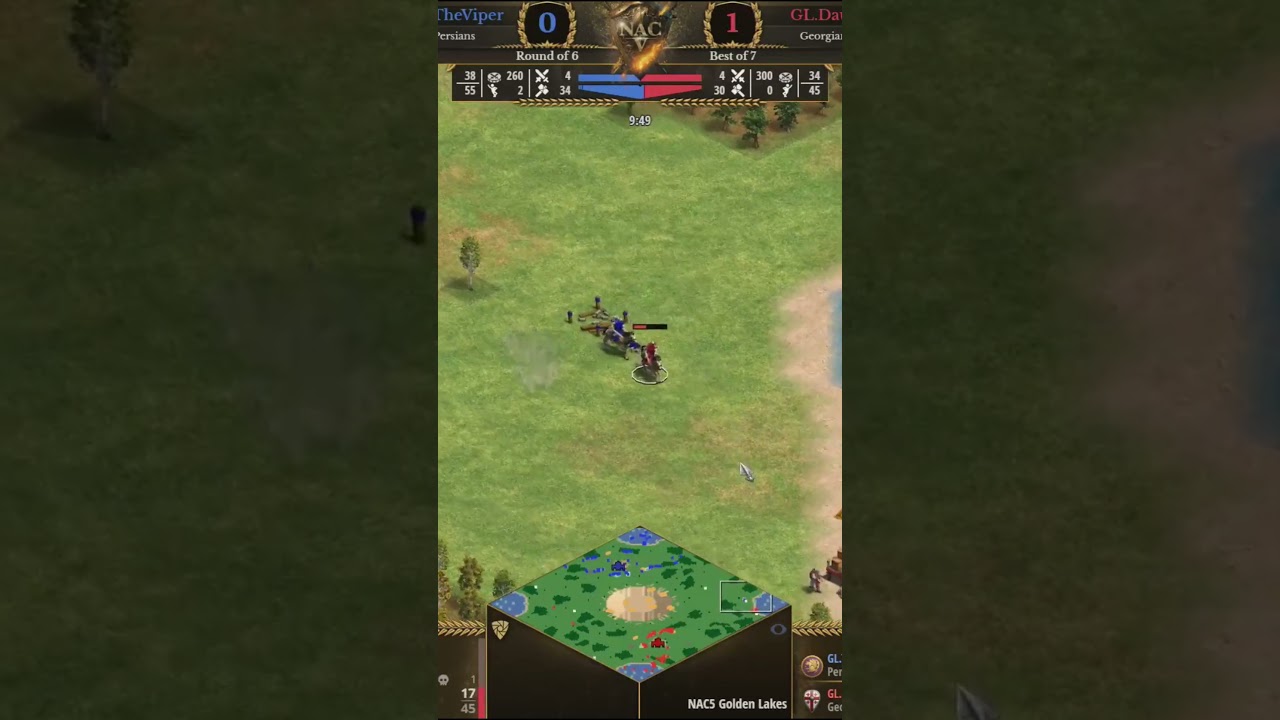 Can DAUT outmicro VIPER?  #gaming #ageofempires #ageofempires2 #aoe2