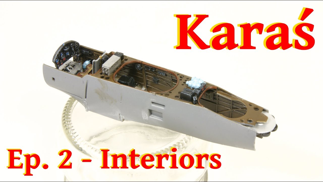 Model Karaś PZL-23A - 1/48 Mirage Hobby - Interiors