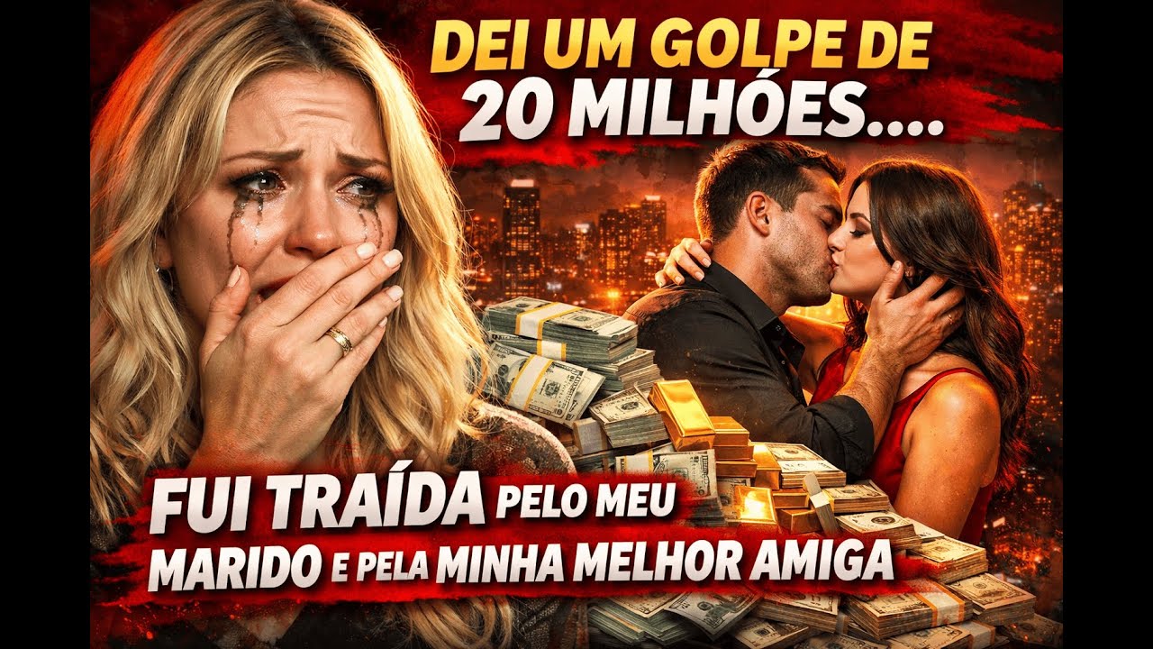 DEI UM GOLPE DE 20 MILHÕES..... FUI TRAÍDA PELO MEU MARIDO E PELA MINHA MELHOR AMIGA