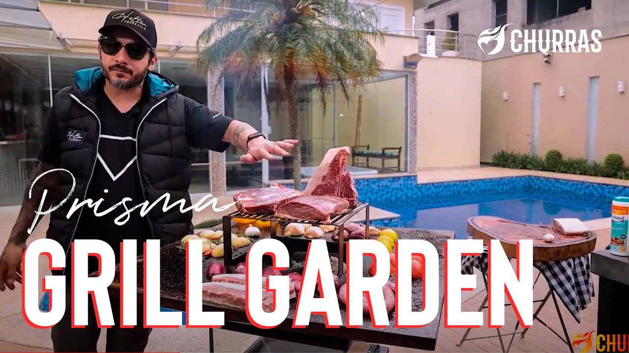 Churrasqueira Prisma Grill Garden | Cozinhando ao ar Livre com Helton Churrasco | Churras