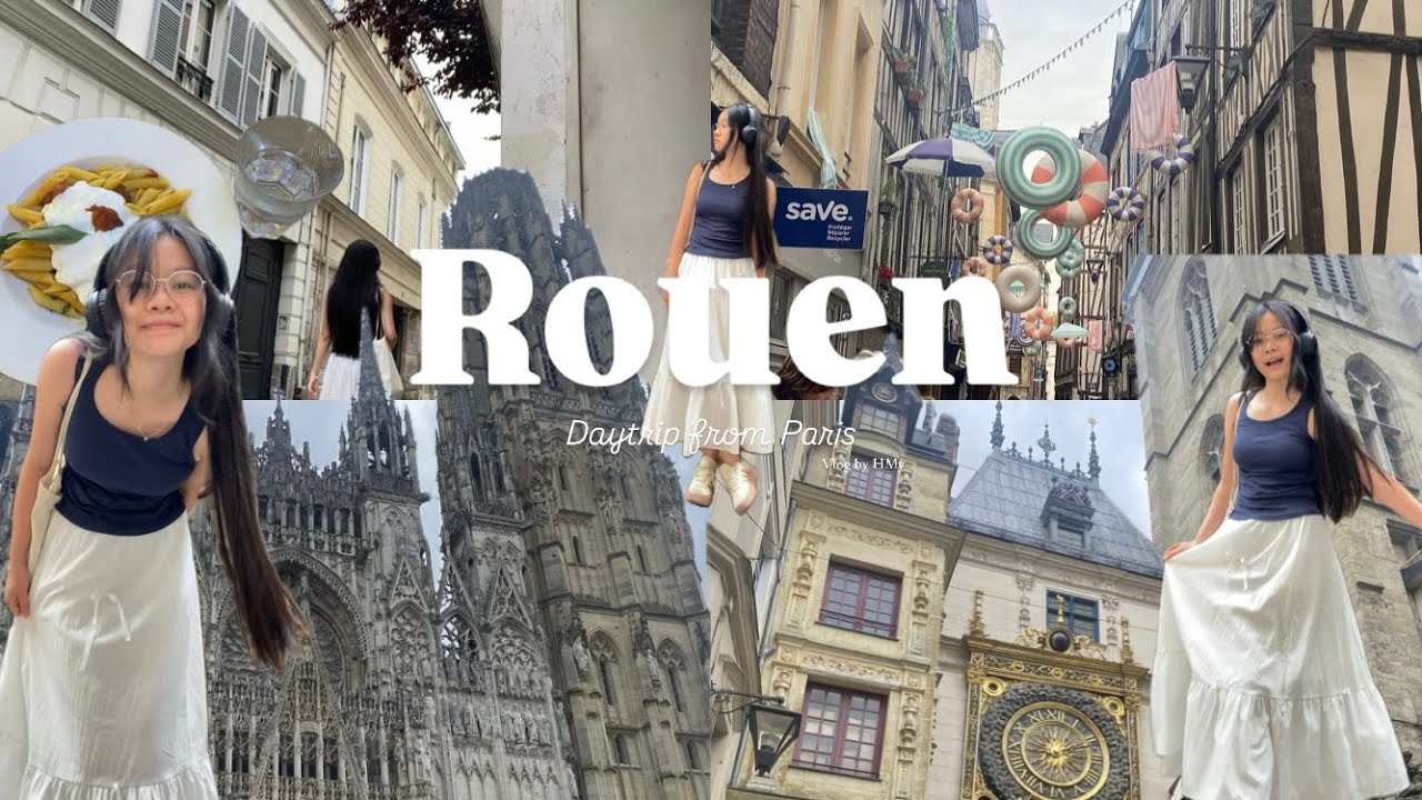 Daytrip to Rouen [13/08/2025] | Vlog by HMy