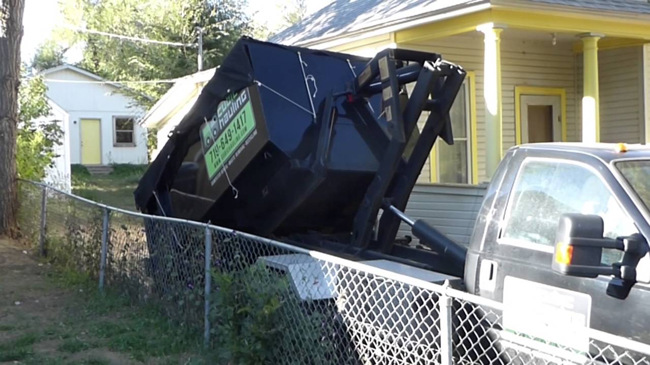 Mini Dumpster Colorado Springs Pickup