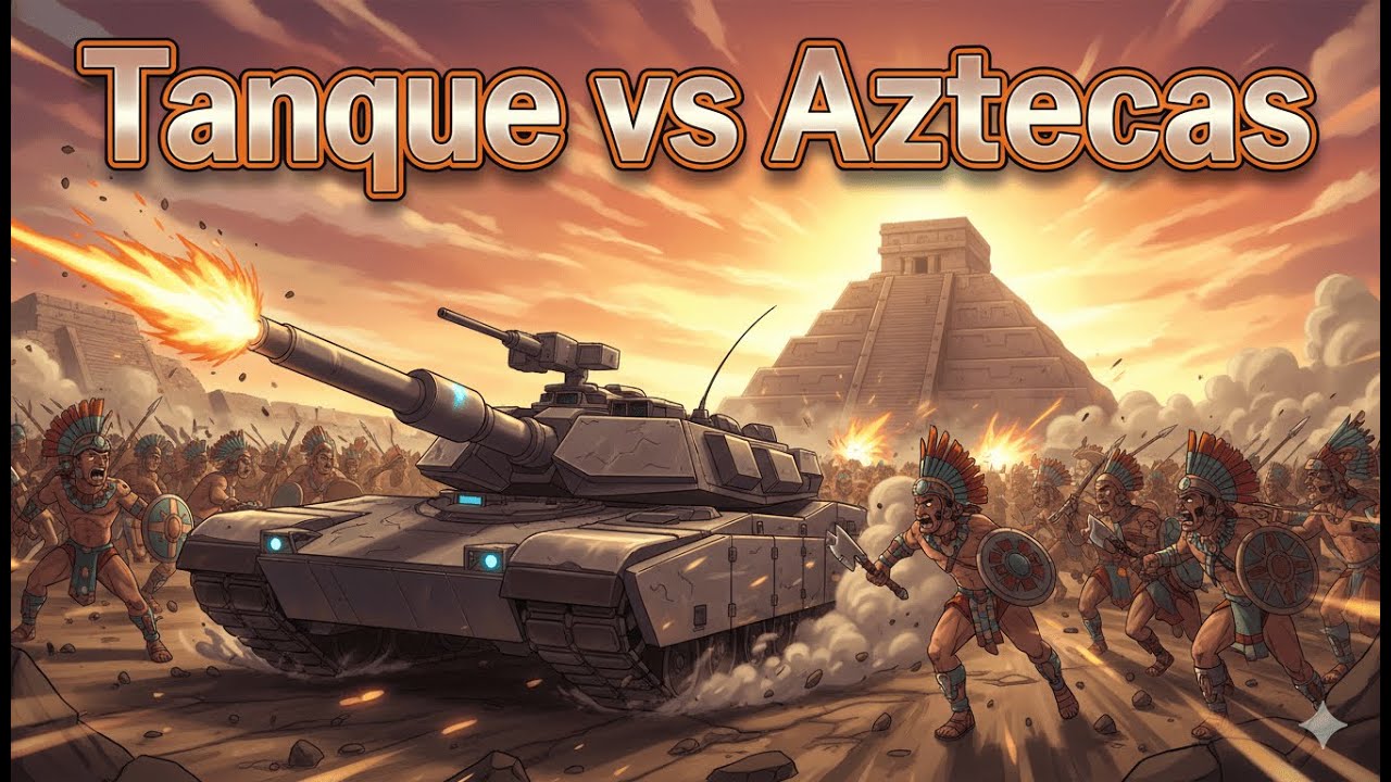 ¿Qué Pasaría si un TANQUE Moderno Llegara al Imperio Azteca? (La Respuesta Te Sorprenderá)