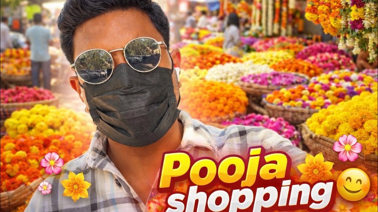 Pooja ke liye phool shopping 🌸 | Subah subah market ka real experience 😲 | Daily vlog