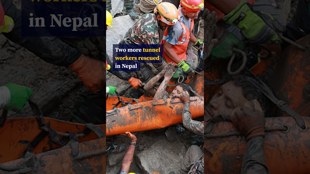 Two more tunnel workers rescued in Nepal