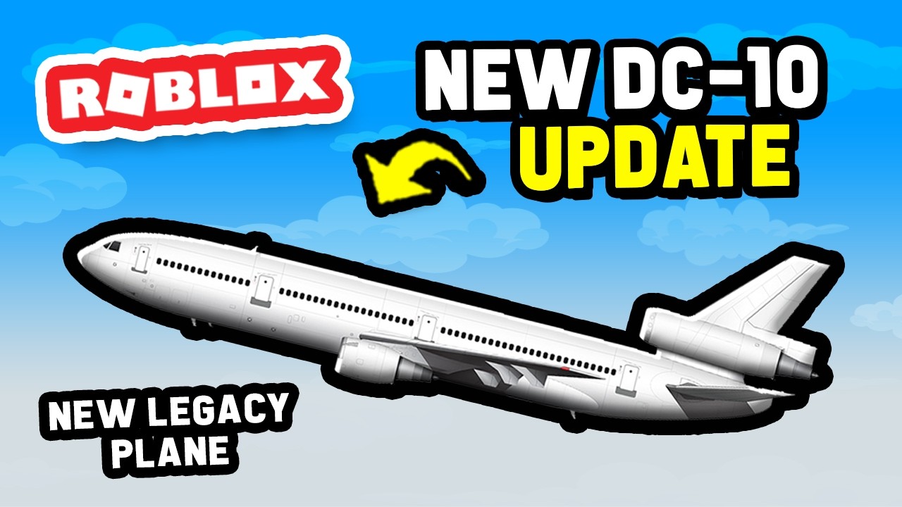 Новое обновление DC-10 в Cabin Crew Simulator (Roblox)
