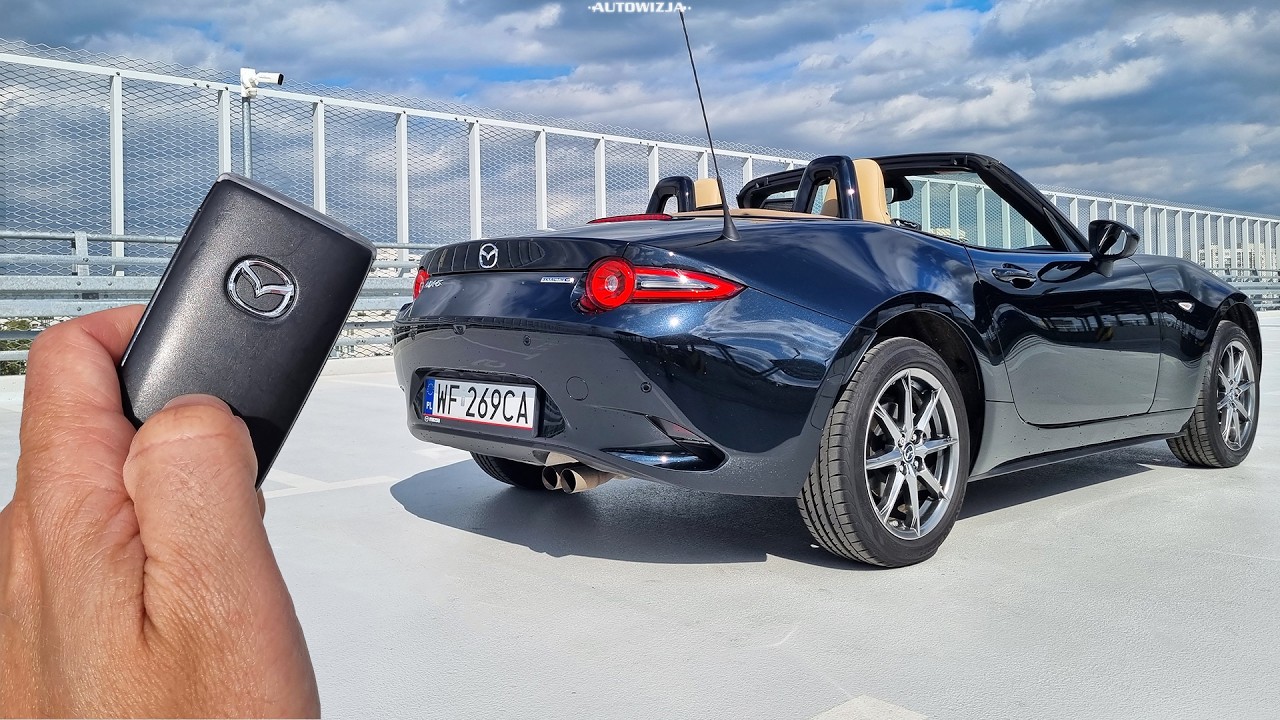 Mazda MX-5 1.5 SkyActiv-G 132 ND3 TEST Najtańszy roadster na rynku *Mały ale wariat! [4k]