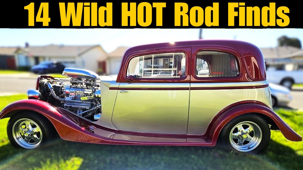 14 Cool and Wild Hot Rods for Sale! Loud, ANGRY, FAST!!