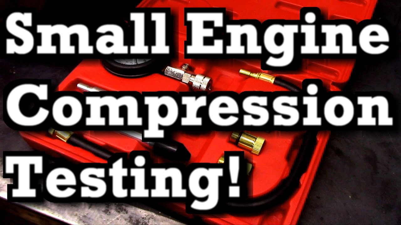 Small Engine Compression Testing