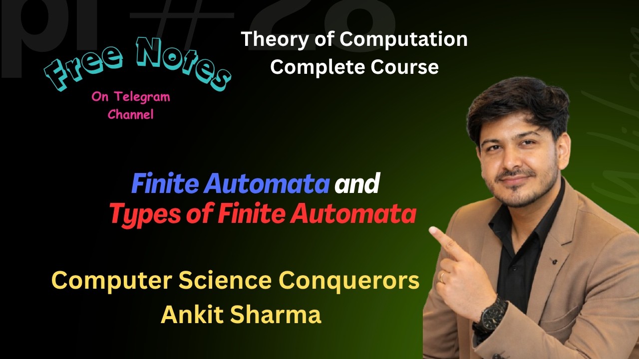 L-3 Finite Automata || Types of Finite Automata || Theory of Computation || GATE || UGC NET
