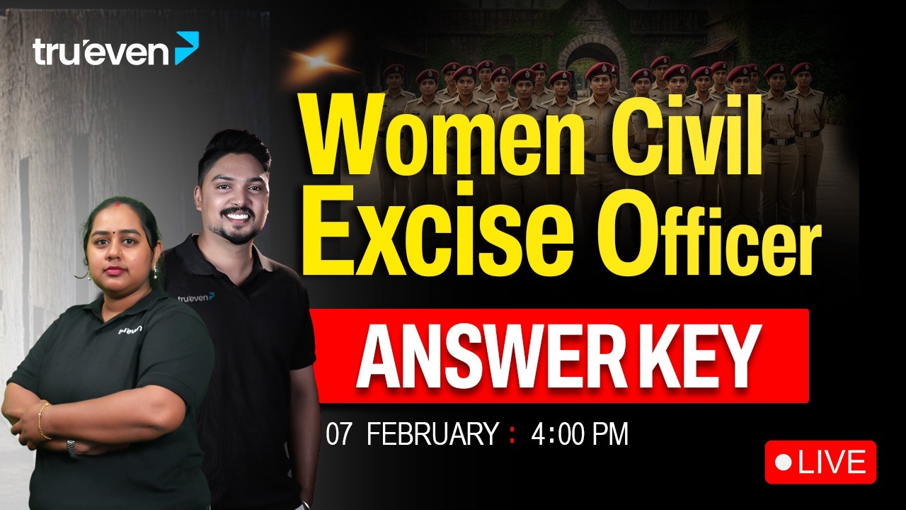 WOMEN CIVIL EXCISE OFFICER ANSWER KEY ANALYSIS TODAY🔥🔥| FEMALE EXCISE OFFICER OFFICER ANSWER KEY