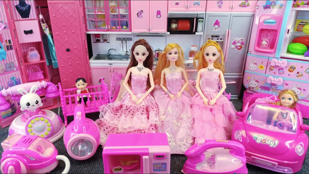 Princess Kitchen  Playset Unboxing ASMR | Relaxing Toy Sounds