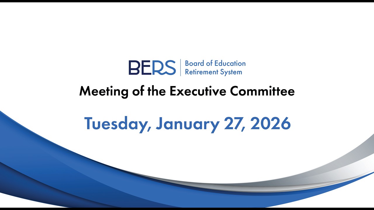 NYCBERS Executive Committee Meeting January 27, 2026
