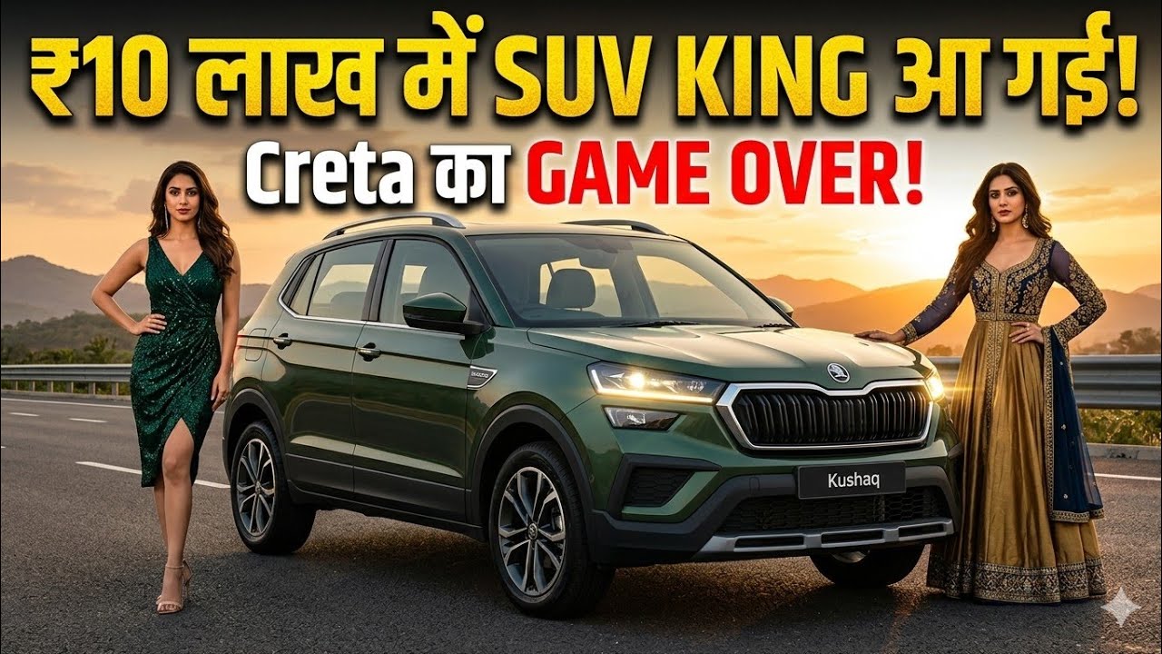 New Skoda Kushaq 2026 Facelift | Price, Features, Engine, Mileage | Best SUV Under 10 Lakh