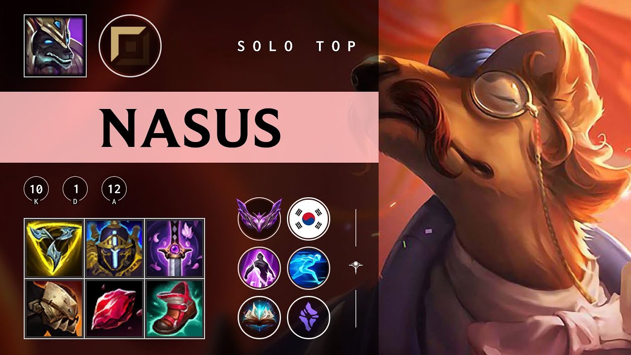 Nasus Top vs Sion - KR Master Patch 25.23