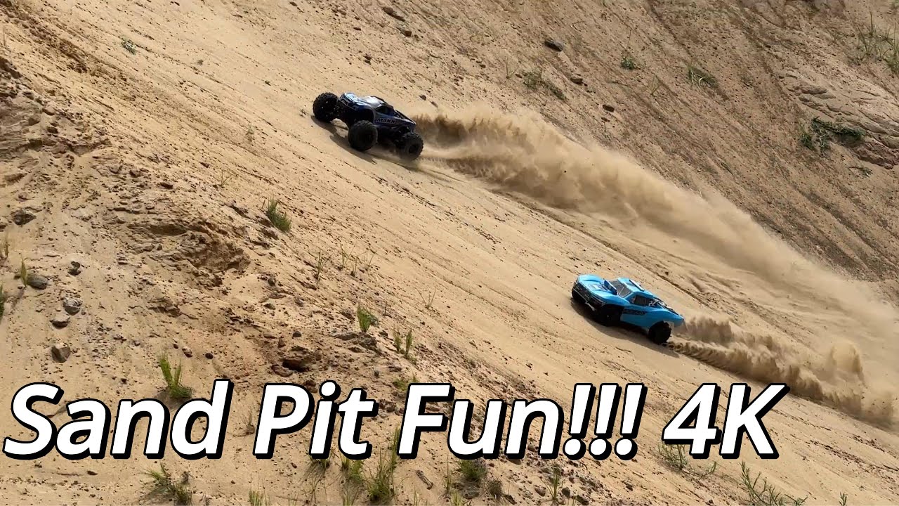 HELP! Can we reach 100 subs?! Groupies having RC Fun on the Sand Hills! Losi - Traxxas - FMS + more!