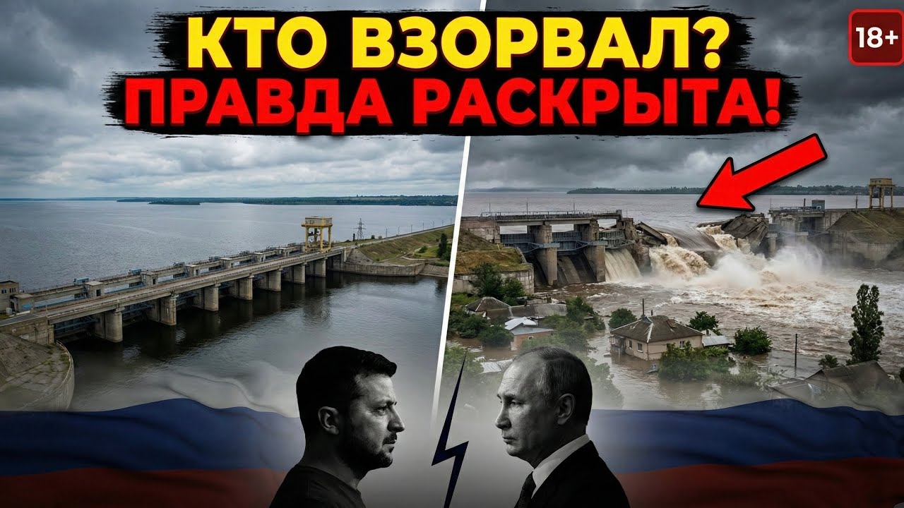 ТАЙНА КАХОВСКОЙ ГЭС: кто на самом деле взорвал плотину?